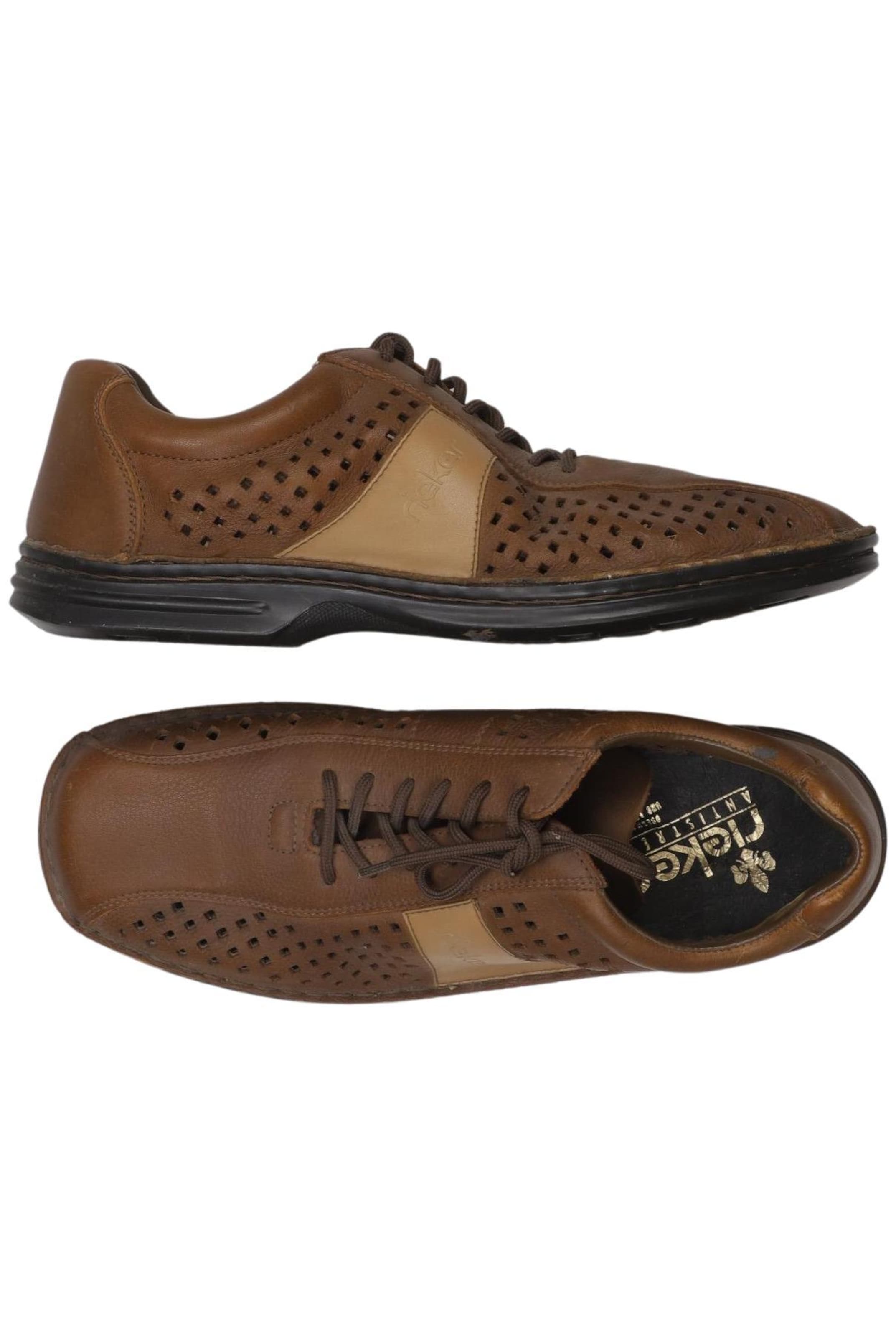 Rieker Flats & Loafers in 42 in Brown: front