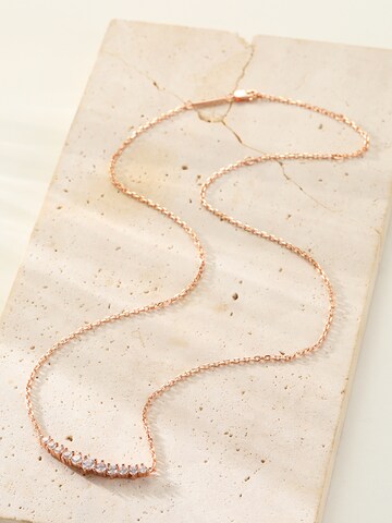 Hey Happiness Kette 'Tennis Glow' in Gold