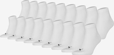PUMA Socken in 39-42 in schwarz / weiß, Produktansicht