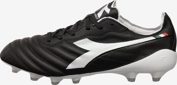 Chaussure de foot 'Brasil Elite' Diadora en noir