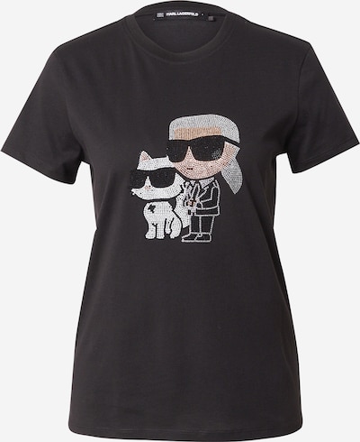 Marškinėliai iš Karl Lagerfeld, spalva – Auksas / juoda / balta, Prekių apžvalga