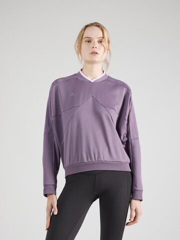 Sweat de sport 'TIRO' ADIDAS SPORTSWEAR en violet : devant