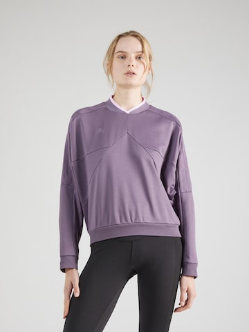 ADIDAS SPORTSWEAR Športna majica 'TIRO' | vijolična barva: sprednja stran