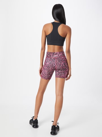 Reebok Skinny Spodnie sportowe w kolorze różowy