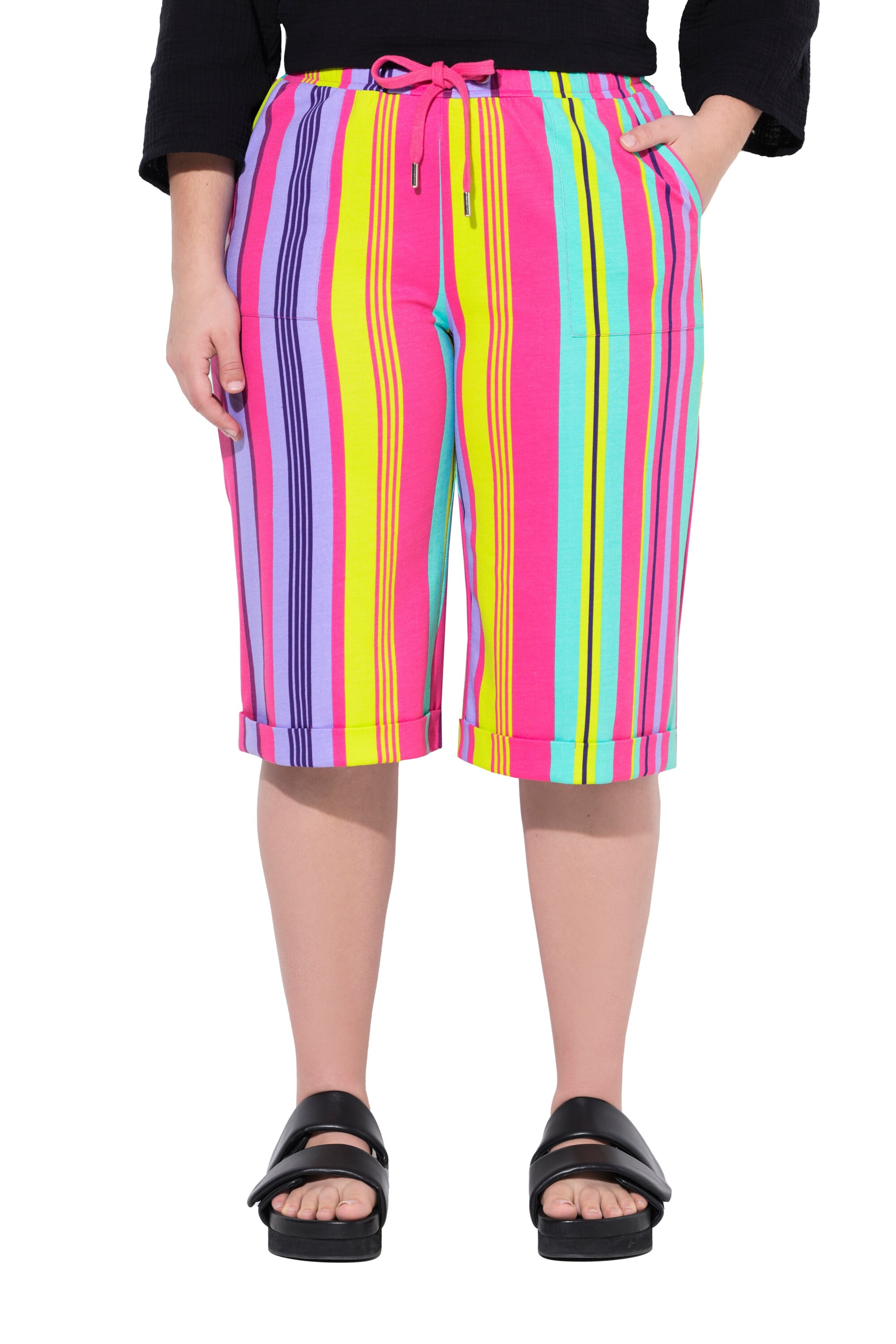 Angel of Style Wide leg Trousers in Mixed colours: front