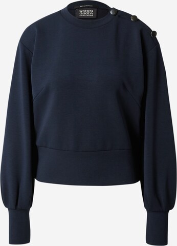 SCOTCH & SODA Sweatshirt in Blue: front