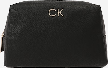 Calvin Klein Kosmetiktasche in Schwarz