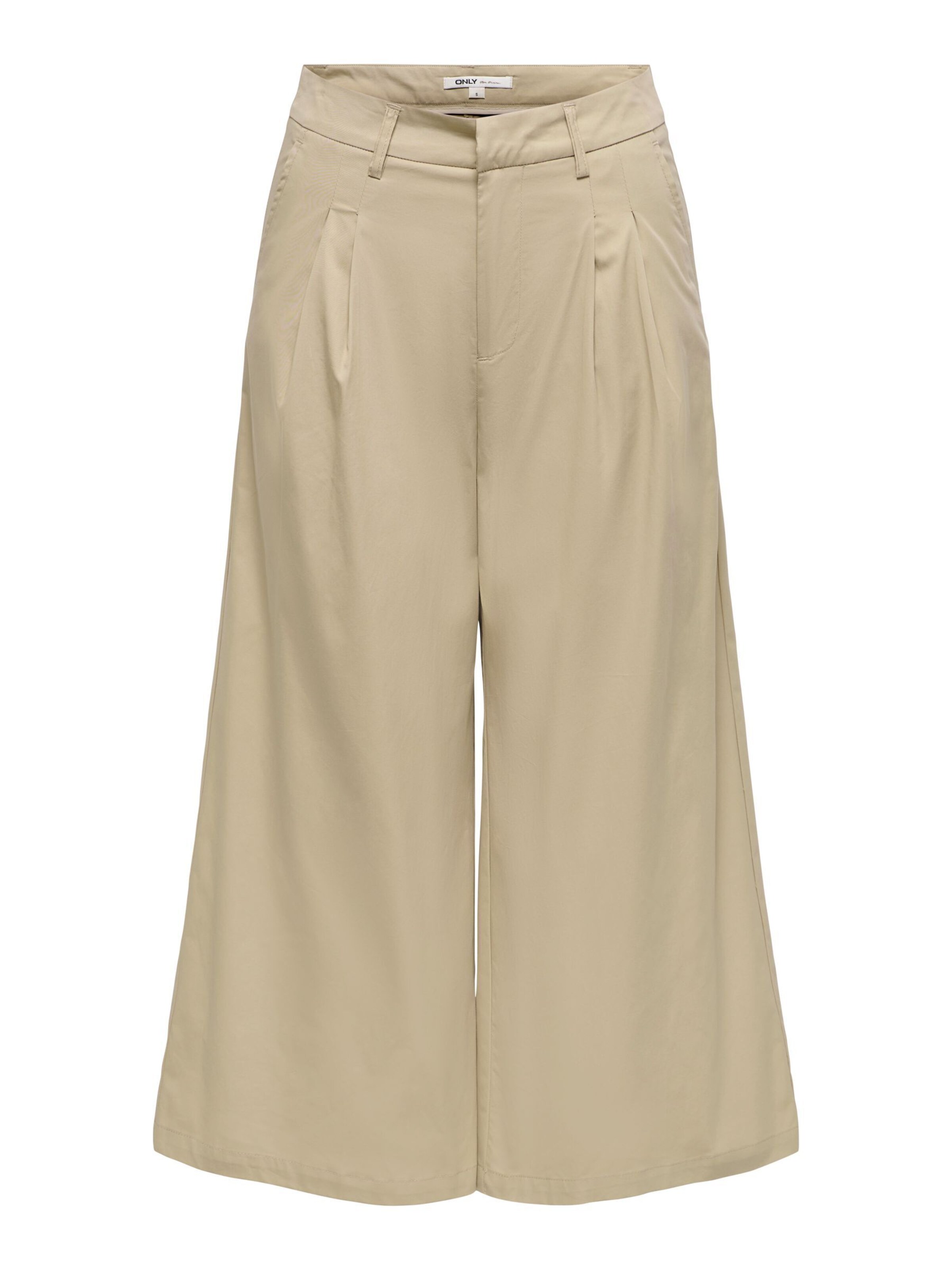 Pantalon à pince 'ONLTanny' ONLY en beige : devant