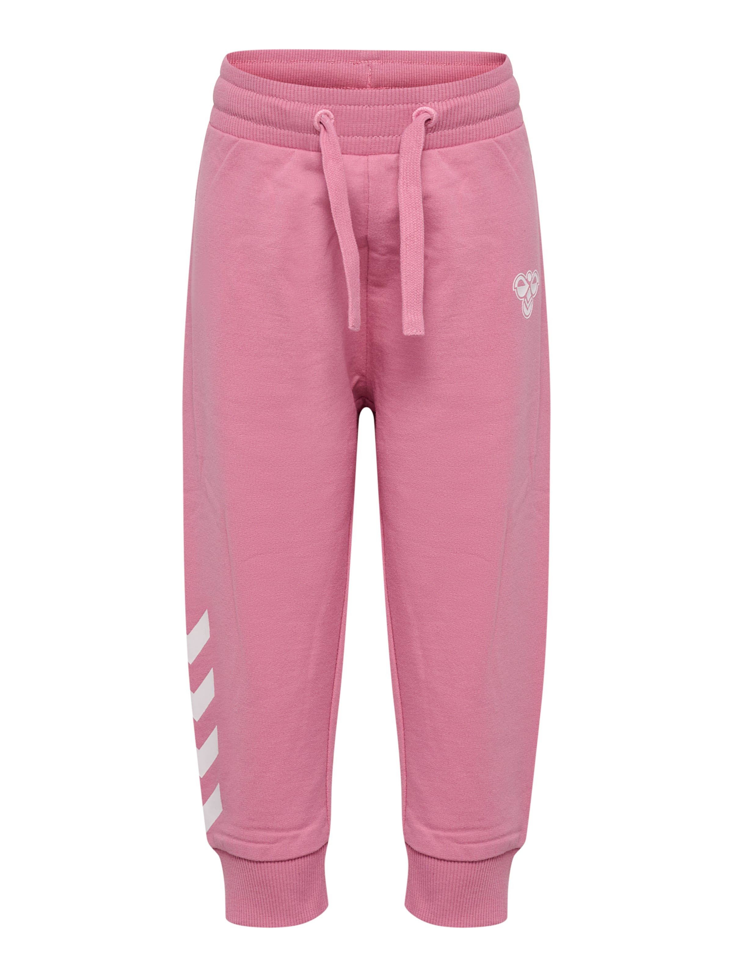 Hummel Tapered Sportsbukser i pink: forside