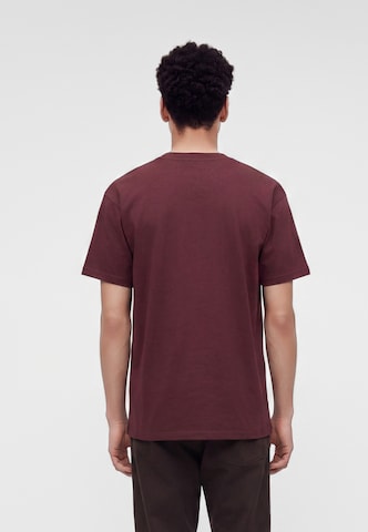 Carhartt WIP Paita 'American Script' värissä punainen