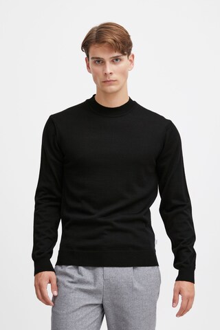 Casual Friday Sweater 'Karl' in Black: front