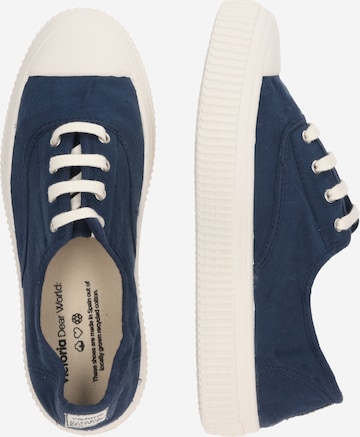 VICTORIA Sneaker in Blau