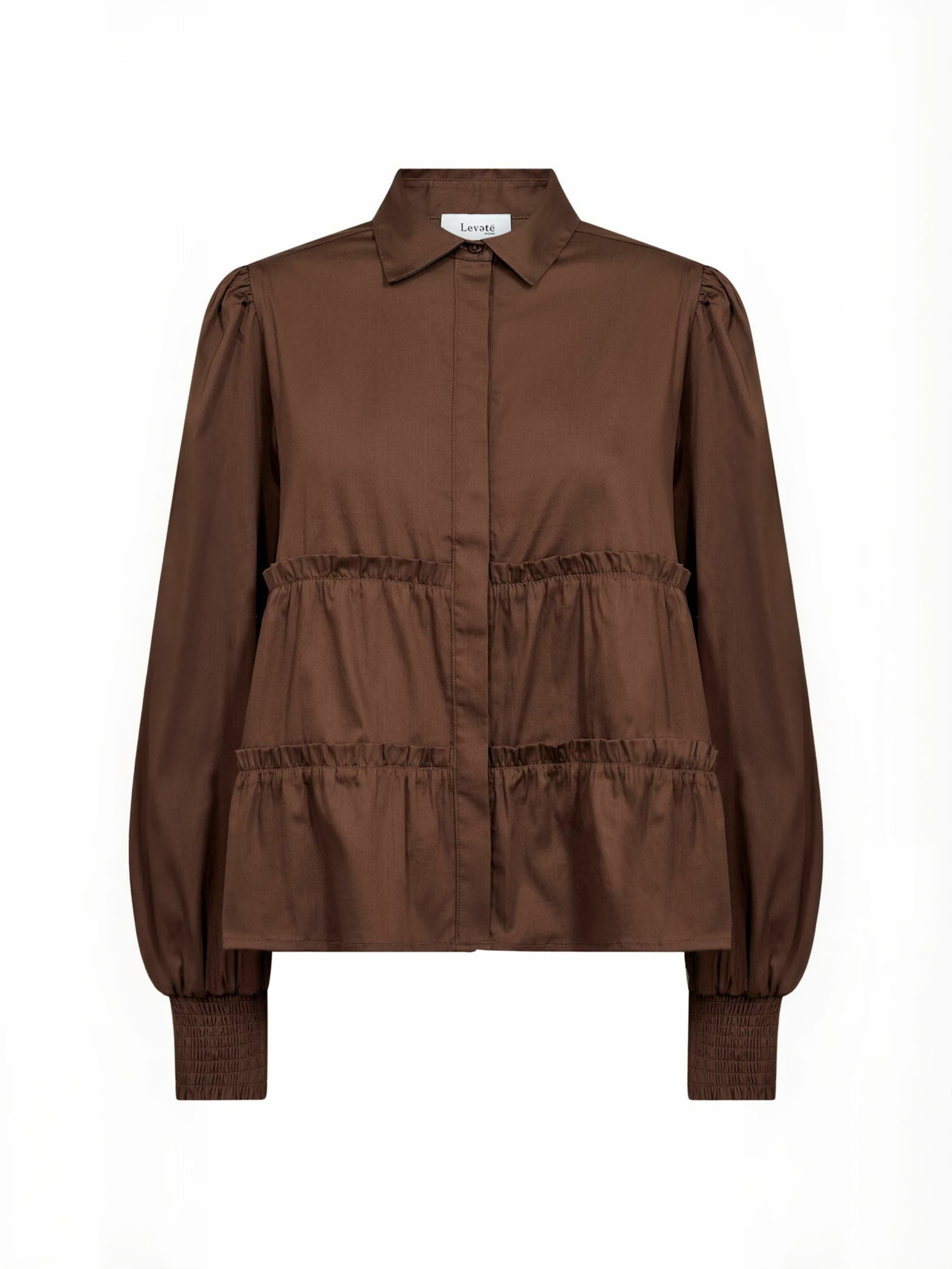 T-shirt ' LR-ISLA ' Levete Room en marron : devant
