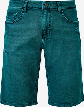 QS Jeans in Blauw: voorkant