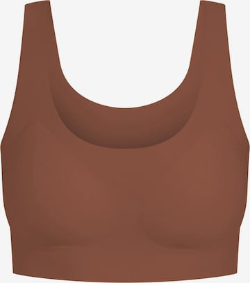 Bustier Soutien-gorge Smilodox en marron : devant