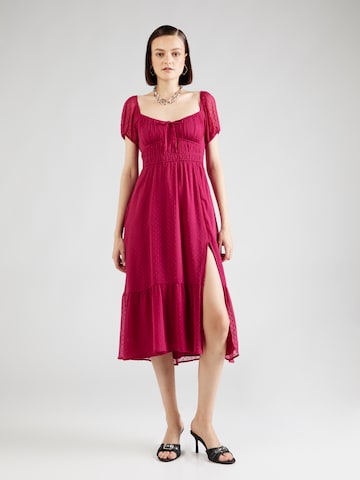 HOLLISTER Dress in Red: front