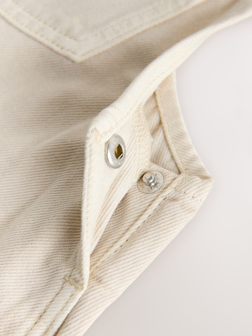 Next Loosefit Hängselbyxa i grå