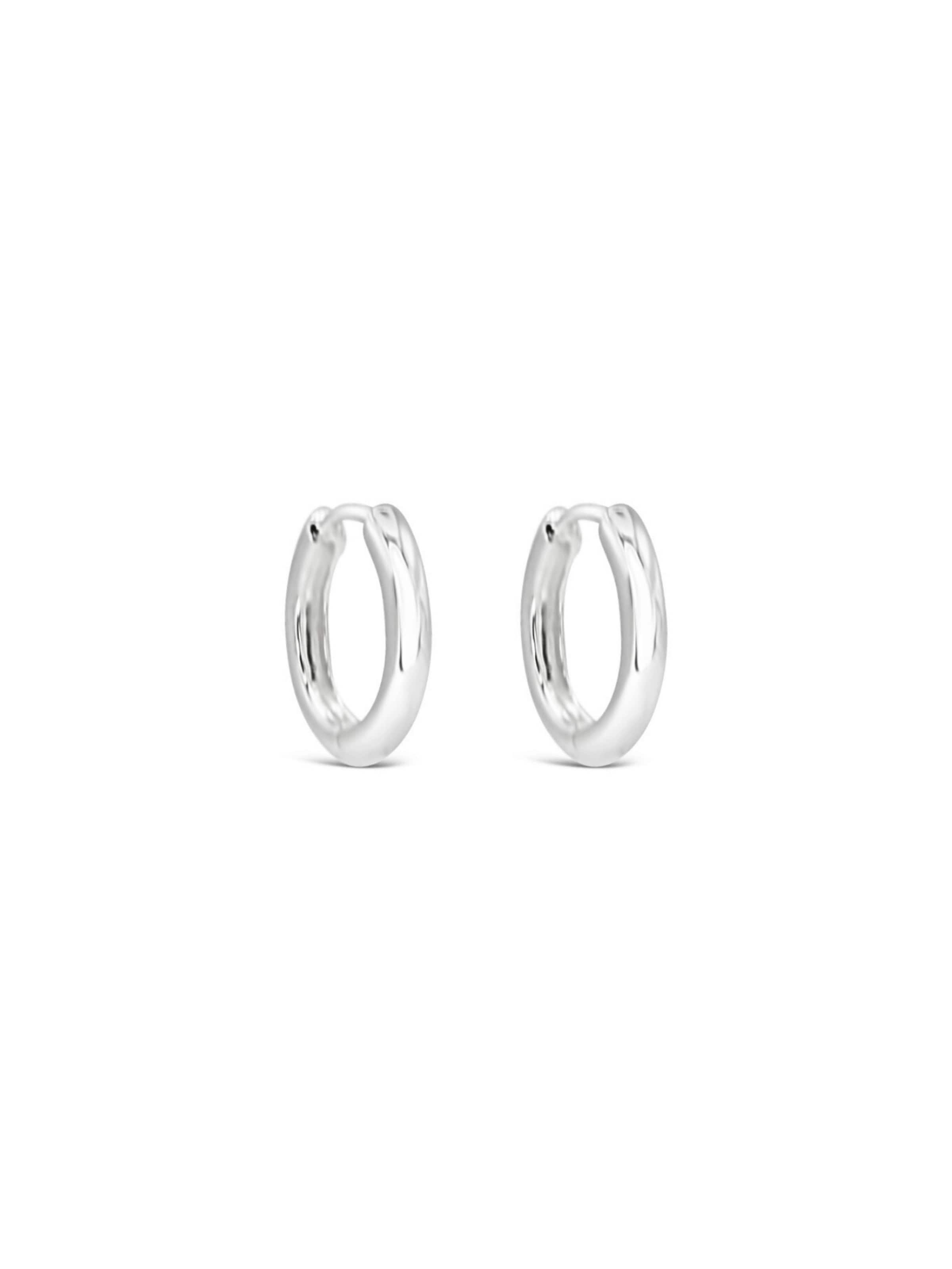 ARS-ARGENTI Ohrringe 'HOOP ME BABY'‌‌‌‌‌‌ in Silber: Vorderseite
