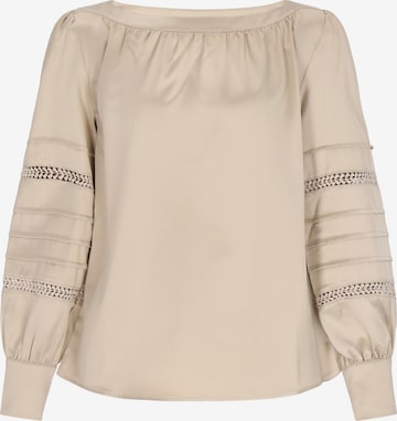 usha BLACK LABEL Blouse 'Elegant' in Beige: front