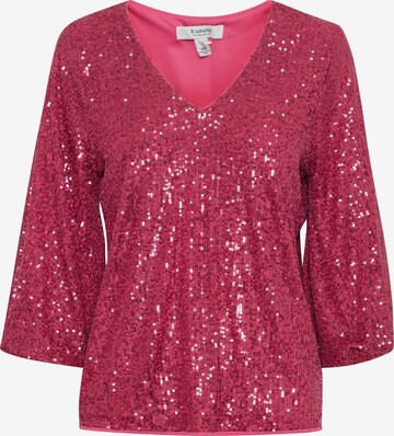 b.young Shirt 'Solia' in Roze: voorkant