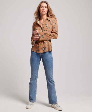 Superdry Blouse in Brown