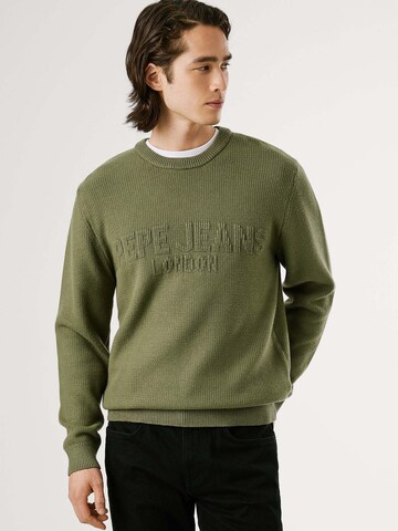Pull-over 'Phineas' Pepe Jeans en vert : devant