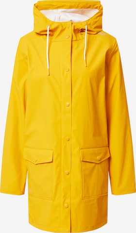 Weather Report Outdoor Coat 'Tass' in Yellow: front