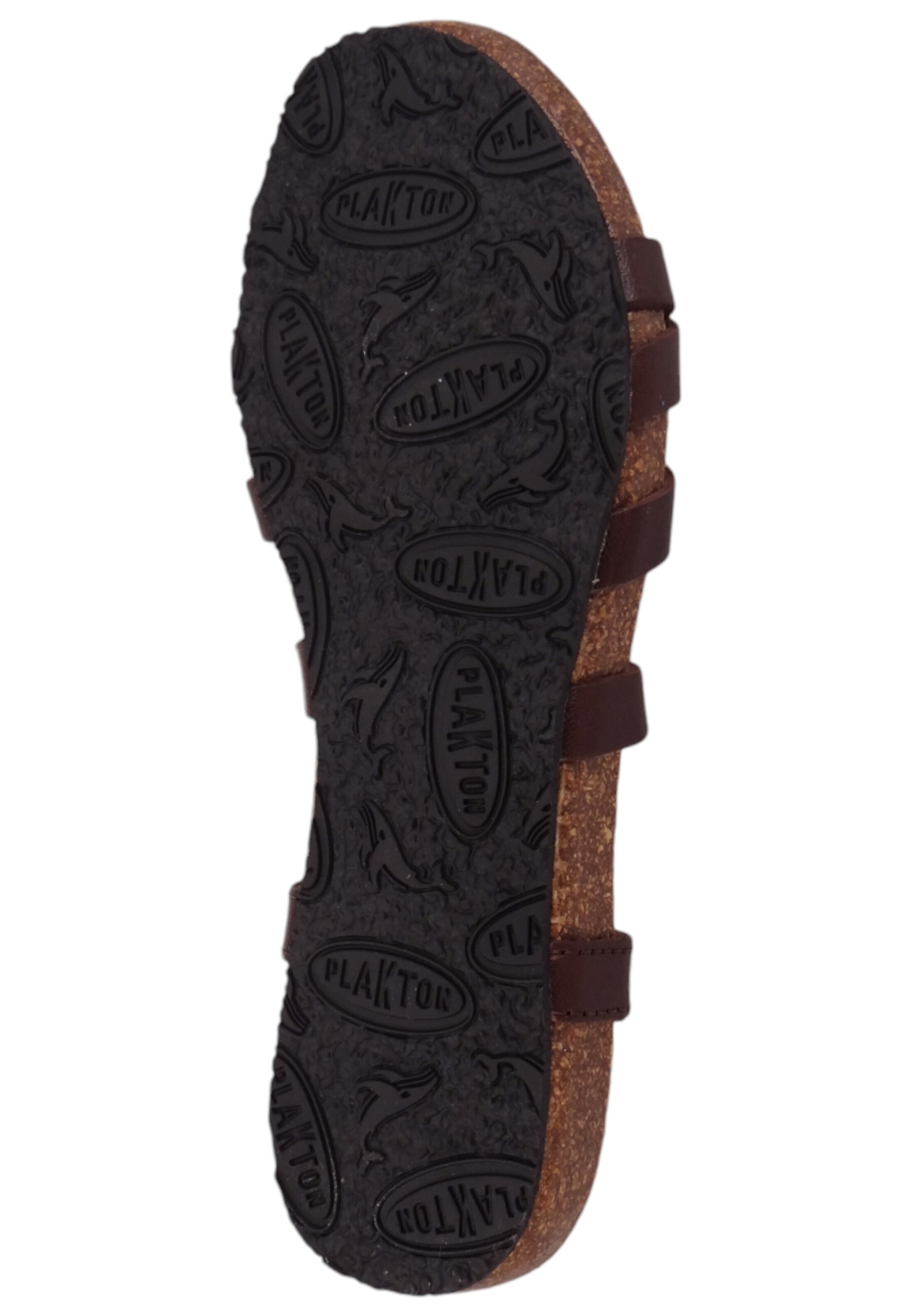 Sandales à lanières Plakton en marron