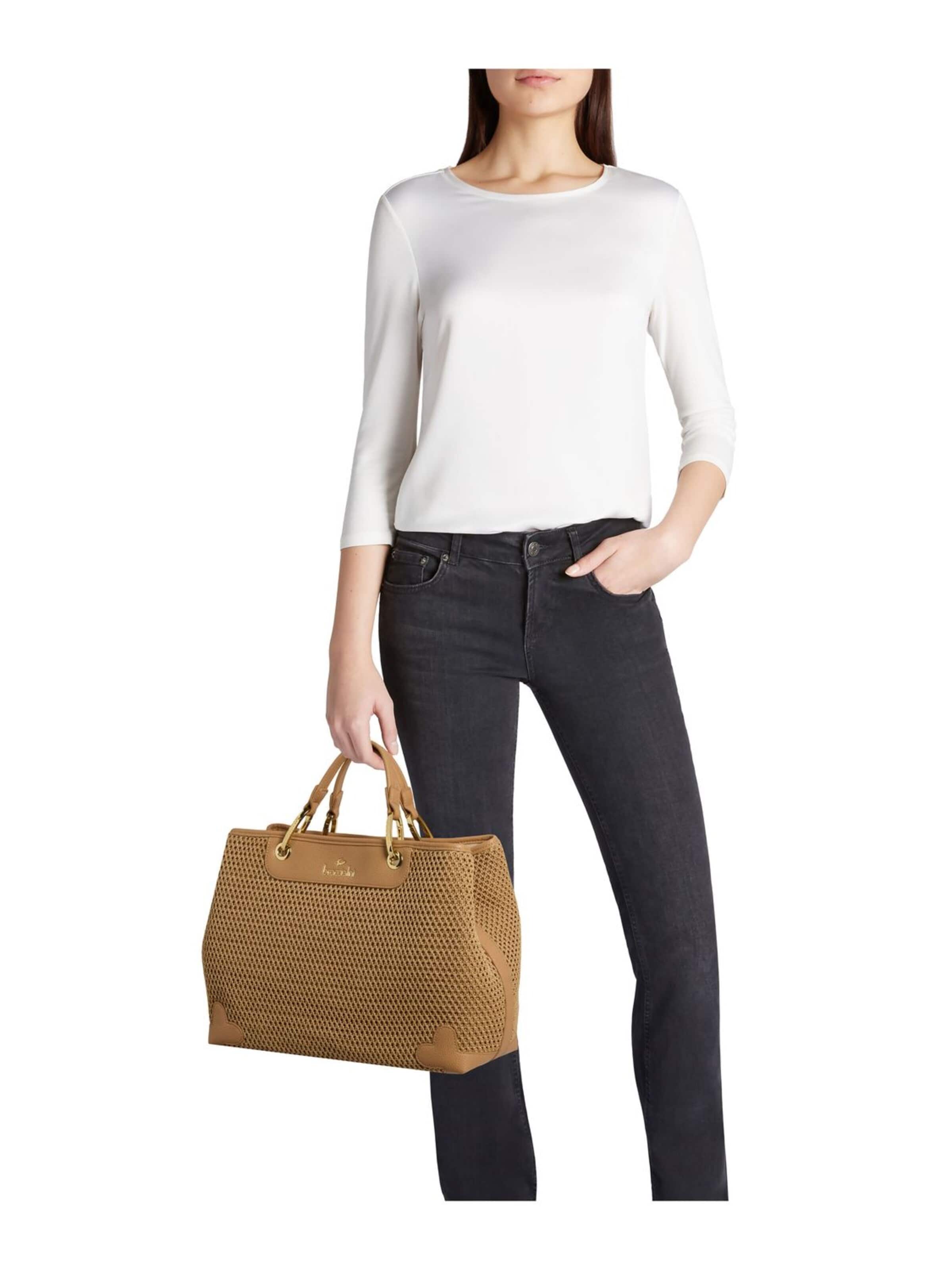 Braccialini Handbag 'Beth Tricot' in Beige