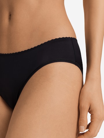 Hanro Slip ' Satin Deluxe ' in Black