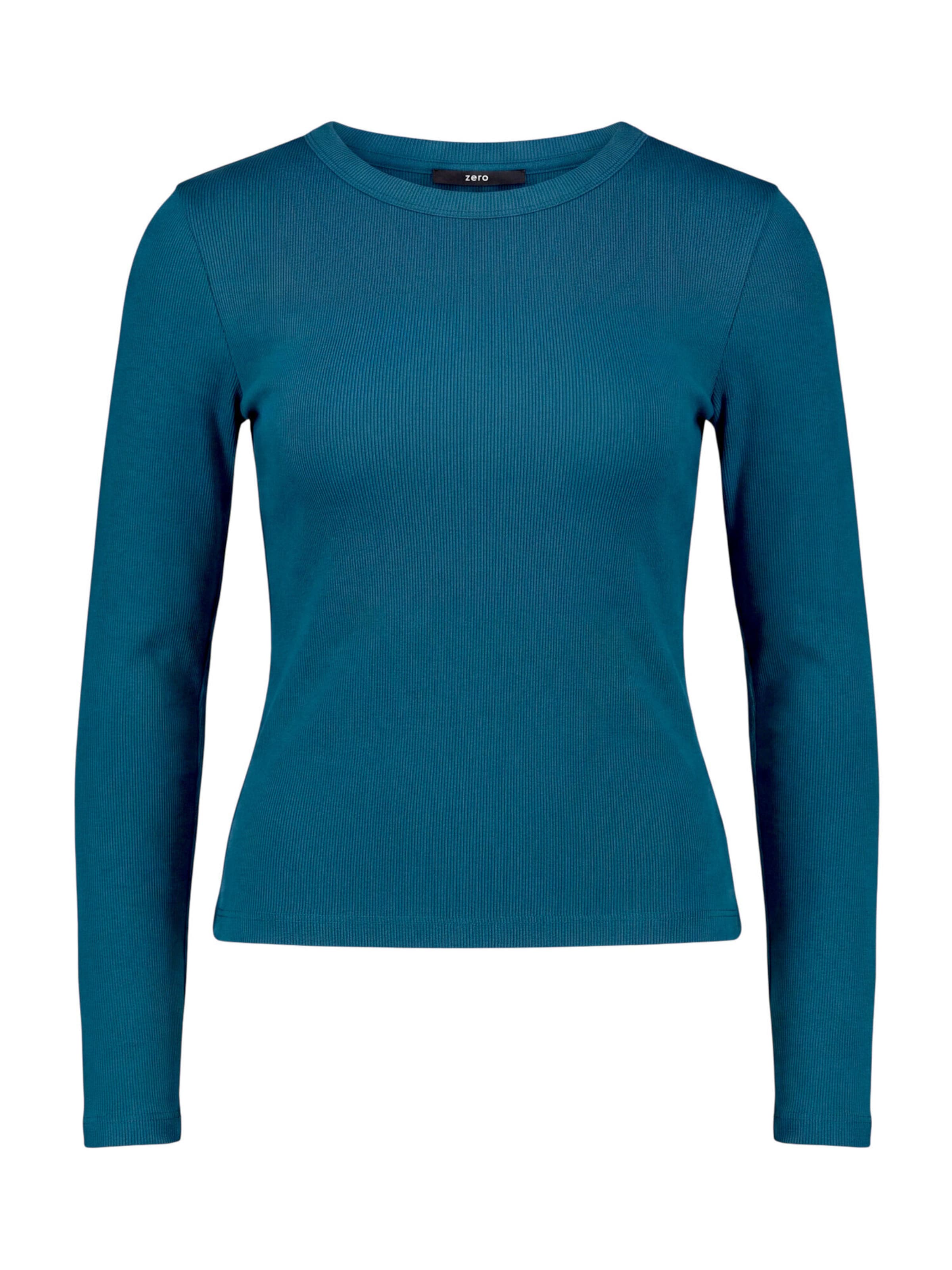 Maglietta di zero in blu: frontale