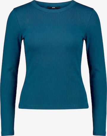 Maglietta di zero in blu: frontale