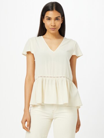 VERO MODA Shirt 'NADS' in Beige: front