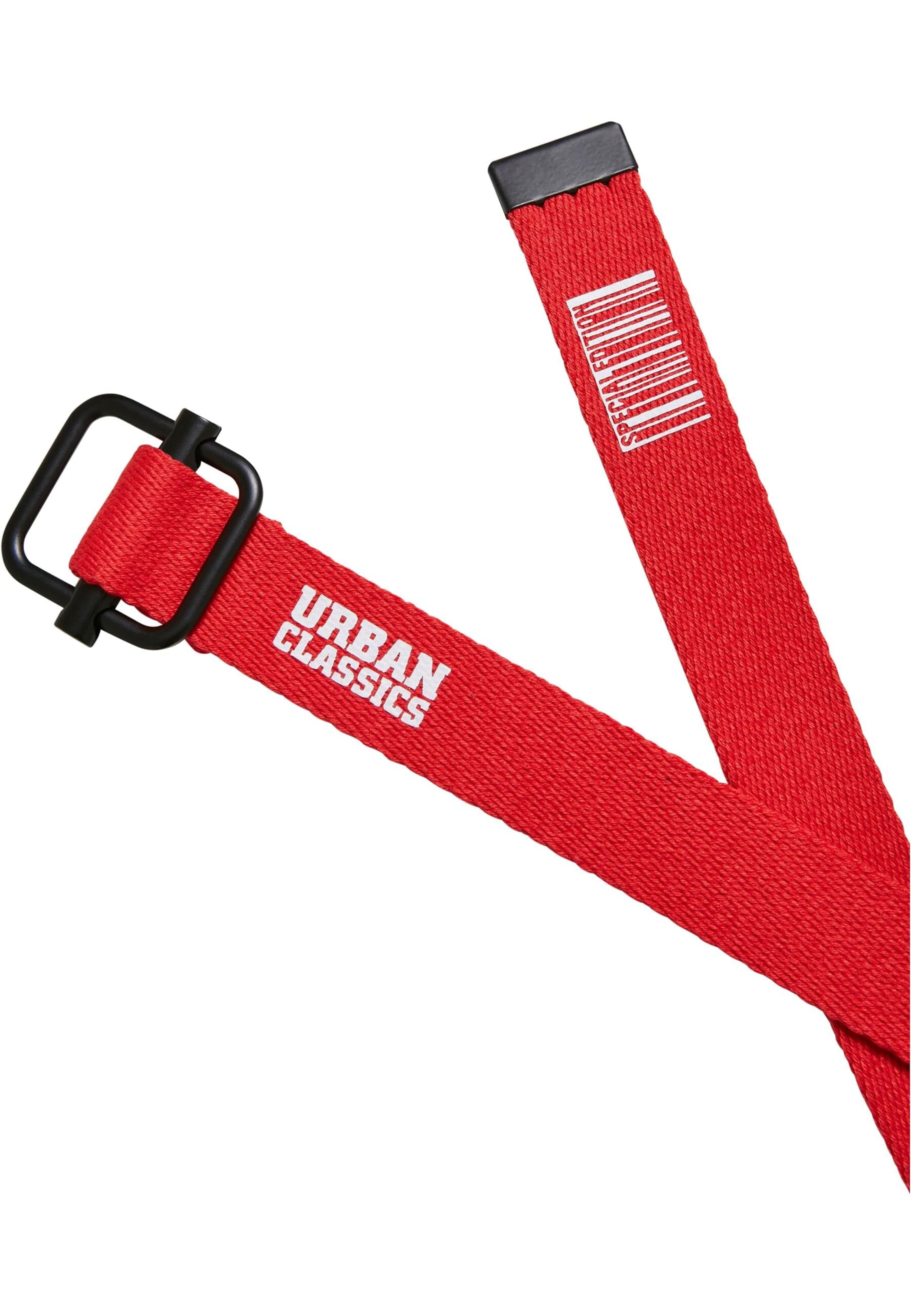 Urban Classics Belt in Red