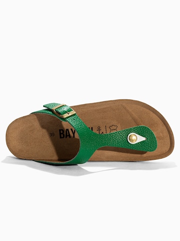 Bayton T-bar sandals 'Mercure' in Green