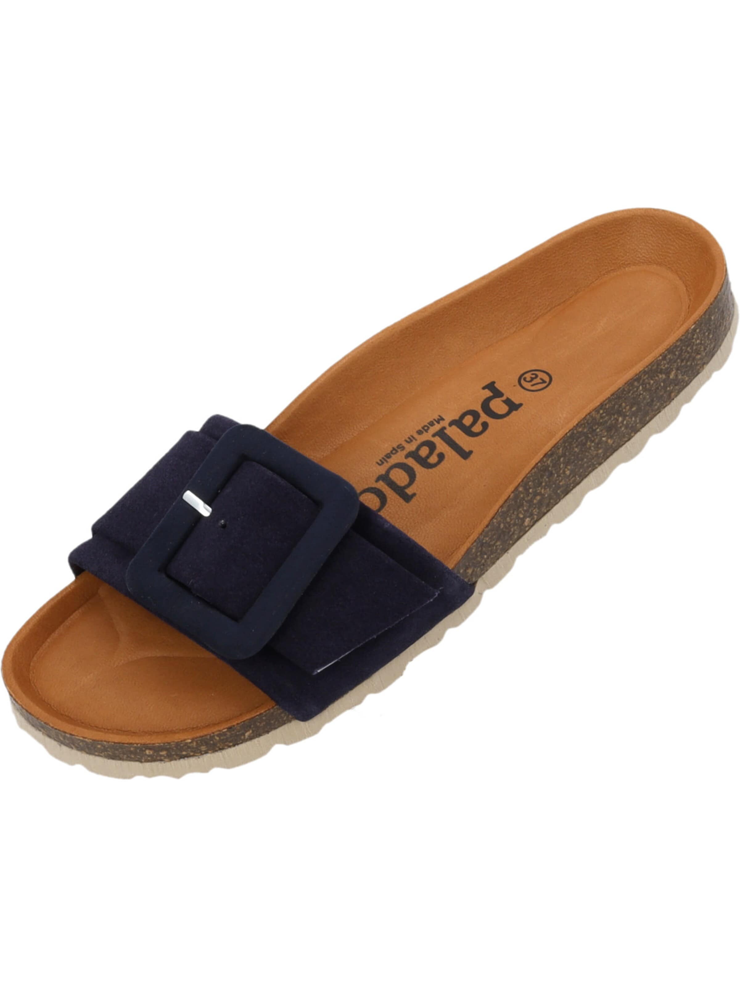 Palado Pantolette 'Palado Nubra'‌‌ in Blau: Vorderseite