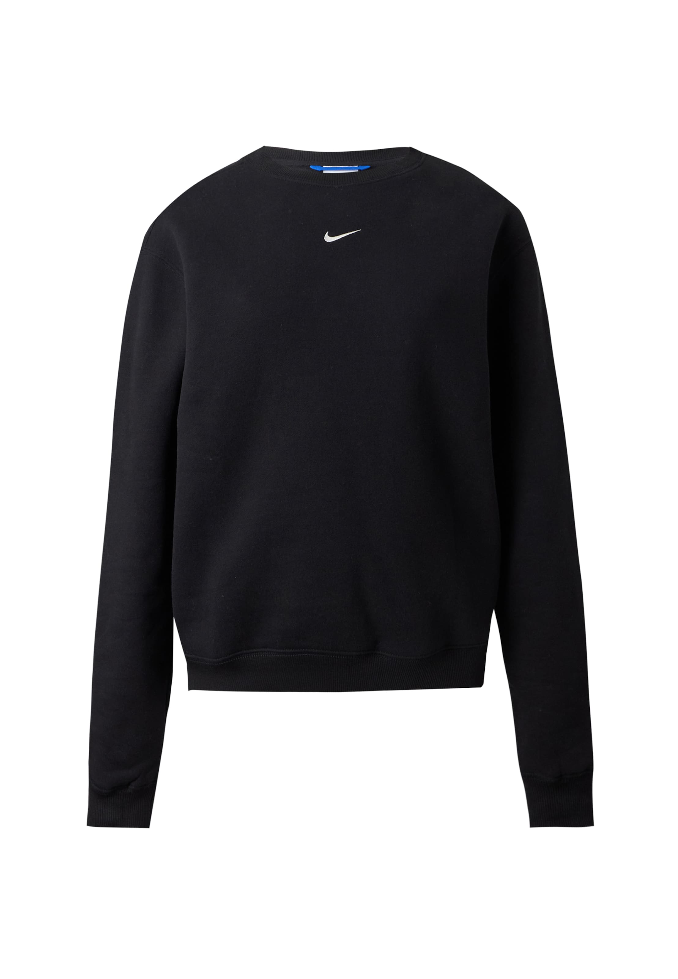 Nike Sportswear Μπλούζα φούτερ σε μαύρο: μπροστά