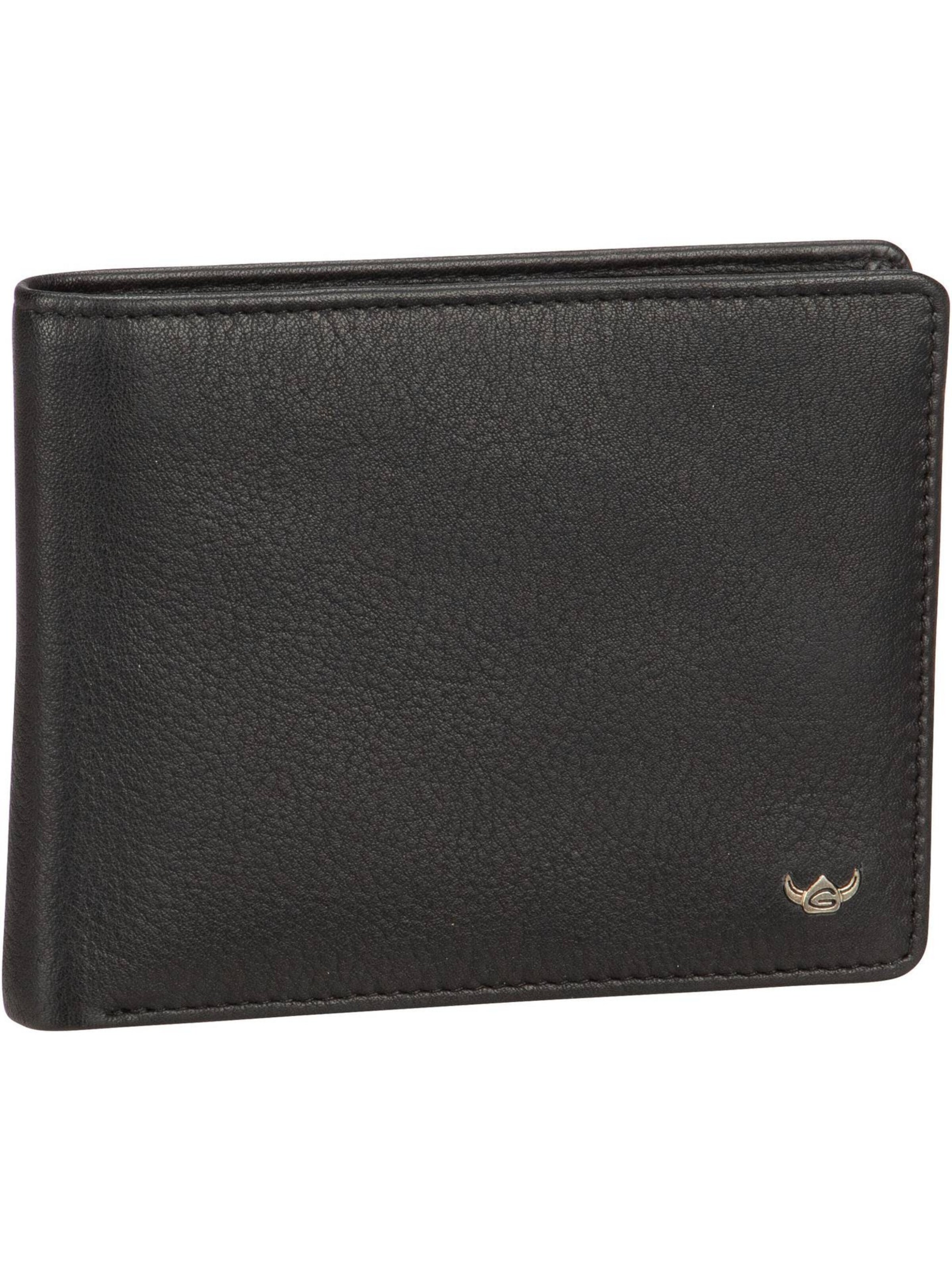 Portamonete 'Capri' di GOLDEN HEAD in nero