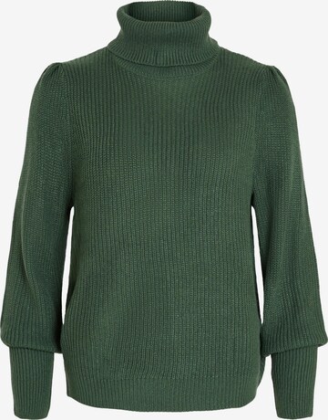 VILA Sweater 'Lou' in Green: front