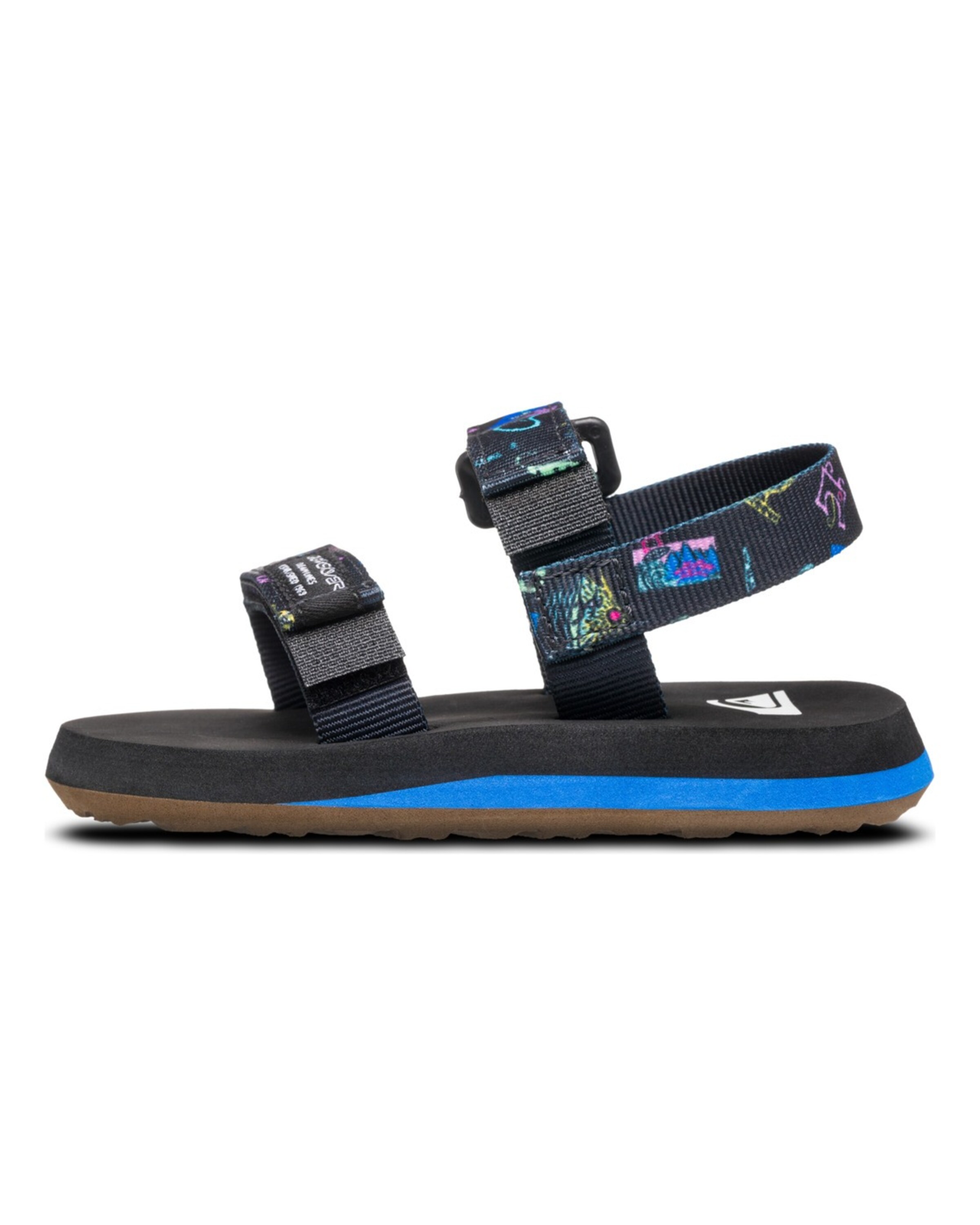 Chaussures ouvertes 'Monkey Caged' QUIKSILVER en noir : devant