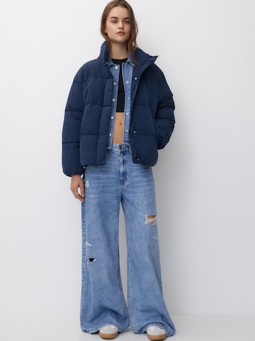 Pull&Bear Between-Season Jacket in Blue