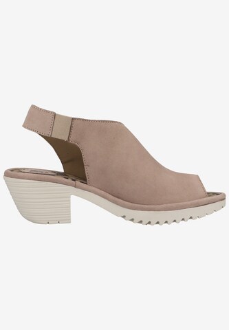 FLY LONDON Strap Sandals in Beige