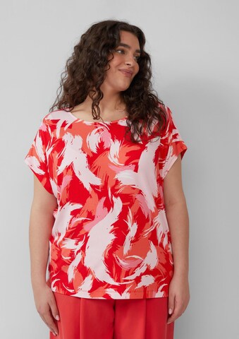 T-shirt s.Oliver en rouge : devant