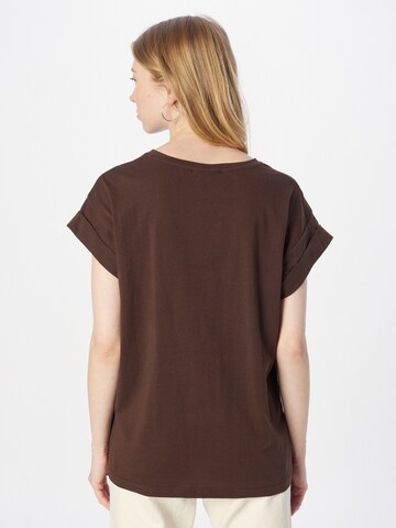 MSCH COPENHAGEN T-shirt 'Alva' i brun