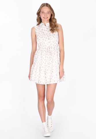 Robe-chemise MYMO en rose