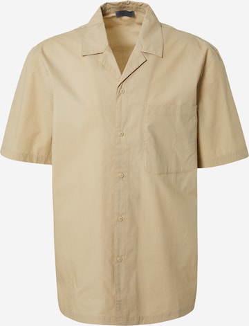 LeGer by Lena Gercke Button Up Shirt 'Ivan' in Beige: front