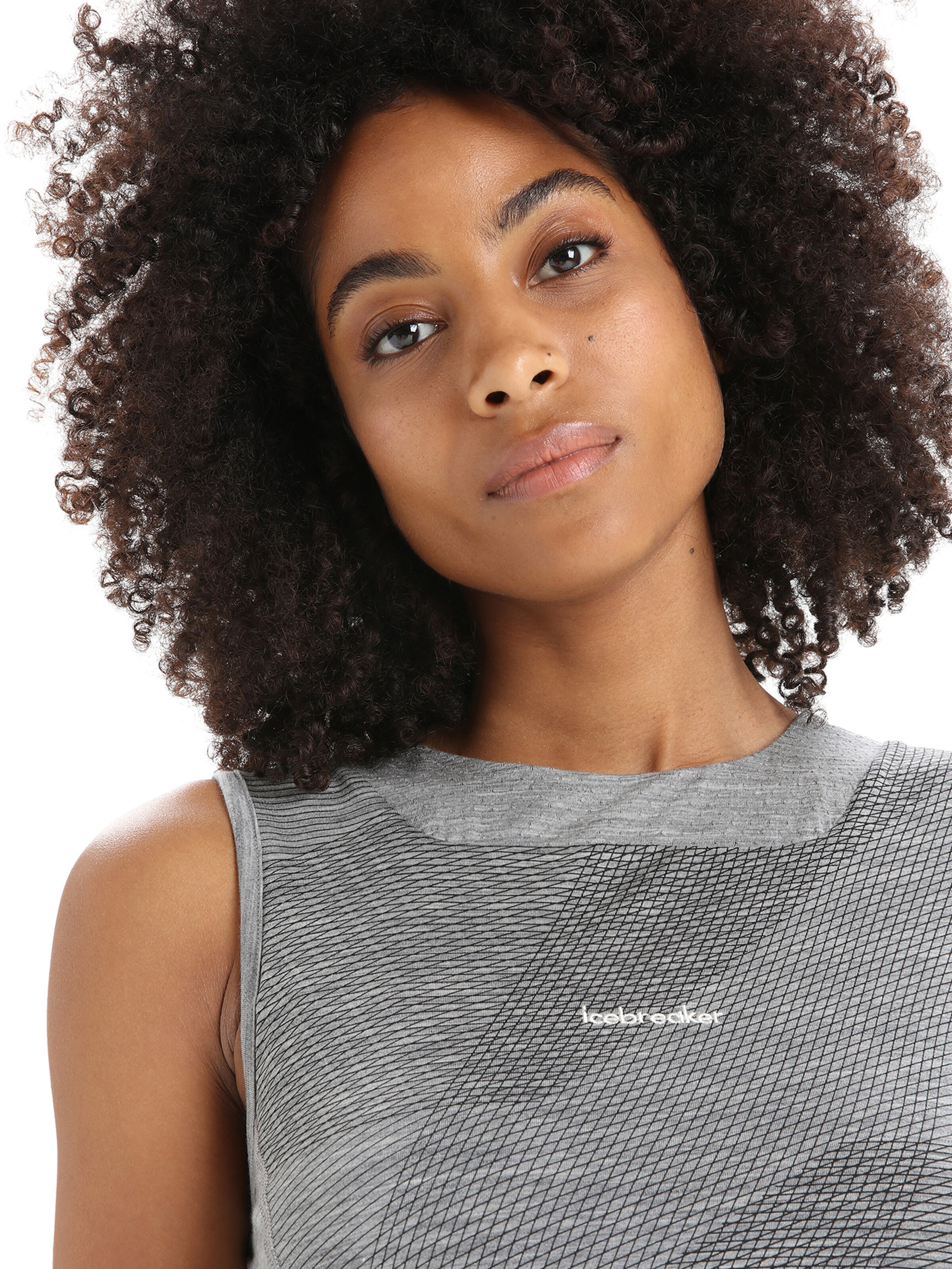 ICEBREAKERSportski top 'GEODETIC' - siva boja