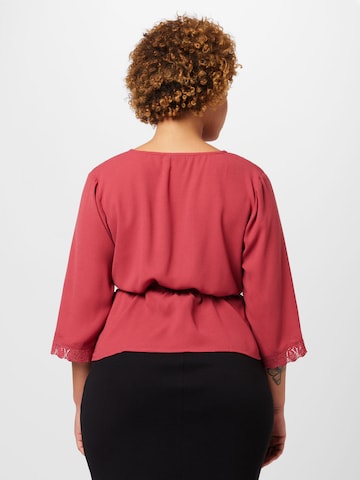 Chemisier 'Anna' ABOUT YOU Curvy en rouge