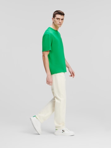 Karl Lagerfeld Koszulka 'Ikonik 2.0' w kolorze zielony