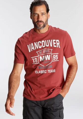 Man's World Shirt in Rot: Vorderseite